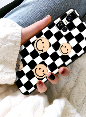 浮雕笑脸适用vivo s15手机壳viv0s9e新款vivis12pro小众vⅰvos10潮vibos女viⅴos男viv0s15e防摔ⅴivos 5G
