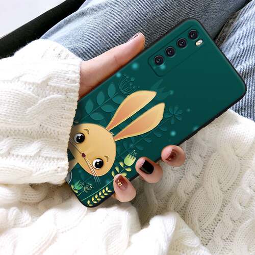 浮雕小兔华为nova7pron0va手机壳