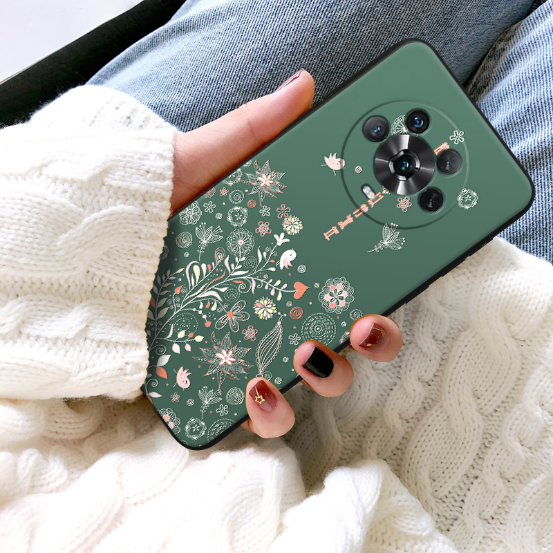 浮雕静守时光华为荣耀magic4pro十手机壳mgic4至臻版女maigc套honor新款mgaic4个性majic4migac魔术majc卡通