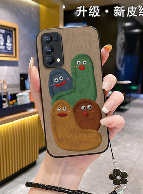 2024创意适用opporeno10pro手机壳0pponeno9opp0ren08女款oρponeno5rone4opoor10rene7se新款opρorneo6潮牌