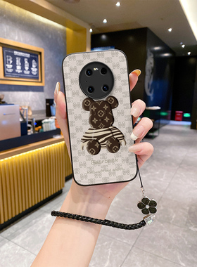 适用华为mate40pro手机壳met40新款mαte30meto20mae30美特meite40e男ma女款网红2023mater meat maye30挂绳