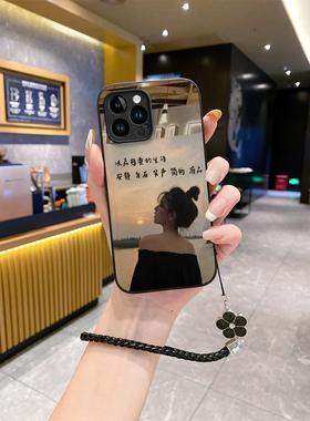 适用苹果13promax手机壳iphone12pm新款ihpnoe八网红爆款11pmax男iphobe15女潮iphon14iphnoe十五ipone十三