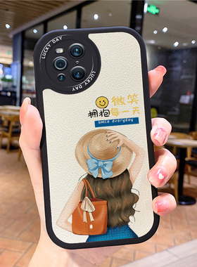 女孩小羊皮适用OPPORealmev25手机壳v20女gt2pro男Reno8新款v13防摔v11真我relmex潮牌q3pro套findx5k10a97