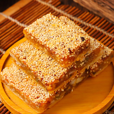 芝麻葱油饼潮汕特产潮州小吃零食