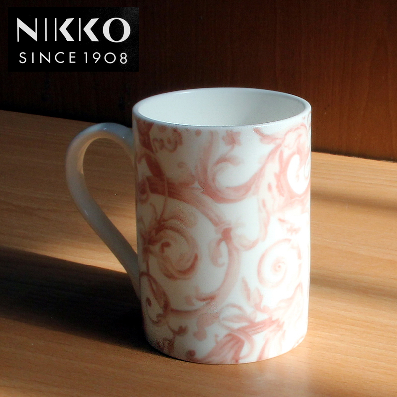 日本骨瓷釉下彩办公室杯