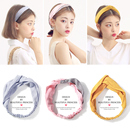 风韩国甜美森女系束发带樱花网红洗脸发箍头巾发卡头饰品外出夏