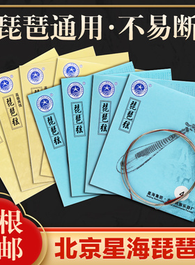 北京星海琵琶琴弦1-4弦全套弦线一弦二弦专业演奏钢丝琵琶弦配件
