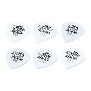 六片装Dunlop邓禄普民谣电木吉他拨片小乌龟Jazz3磨砂扫弦弹片