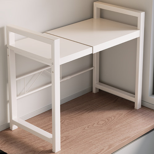 可伸缩厨房多功能微波炉置物架家用台面烤箱支架电饭锅煲收纳架子