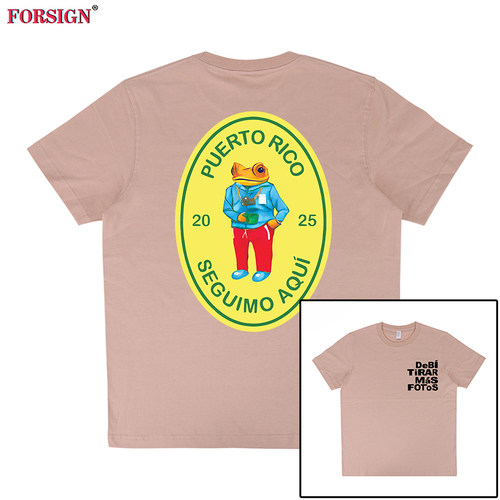 Bad Bunny DeBI TiRAR MAS FOToS欧美音乐青蛙短袖T恤男女复古