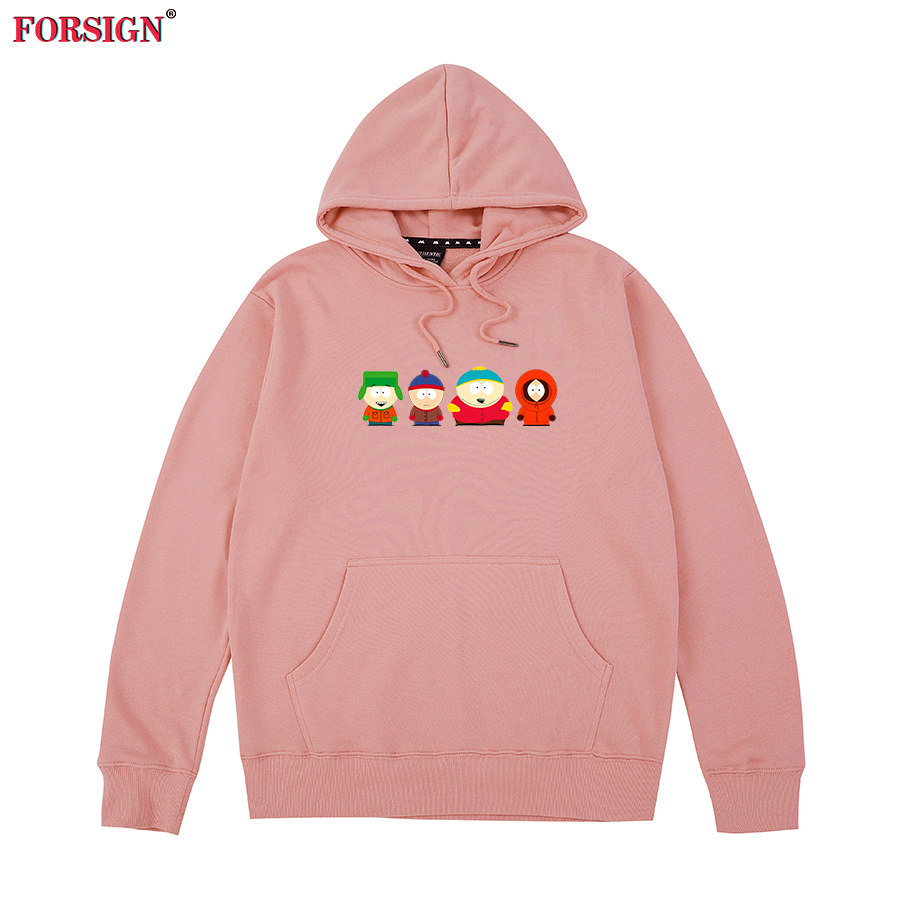 南方公园South Park 卡通南方四贱客衰仔乐园动漫男女连帽卫衣