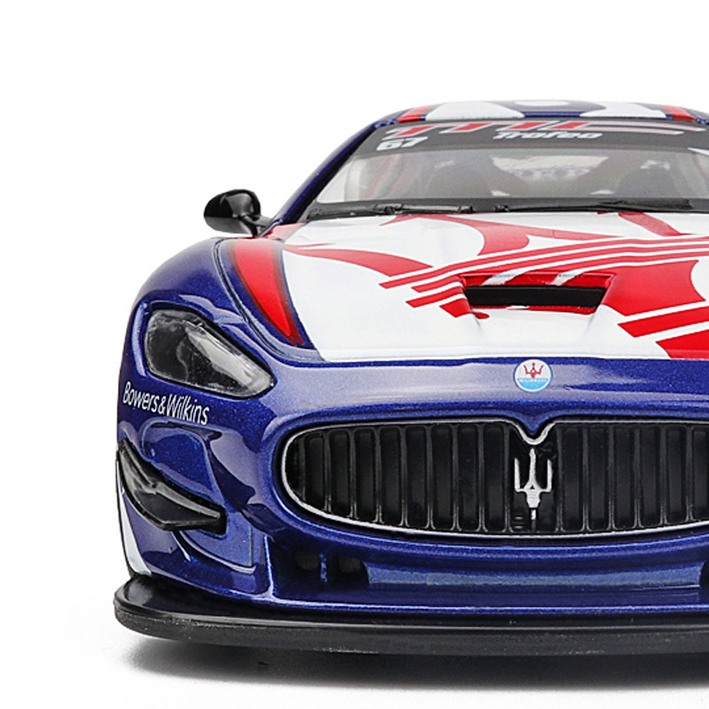 玛莎拉蒂ghibli模型gt4限量版总裁合金小汽车模型玩具车仿真跑车