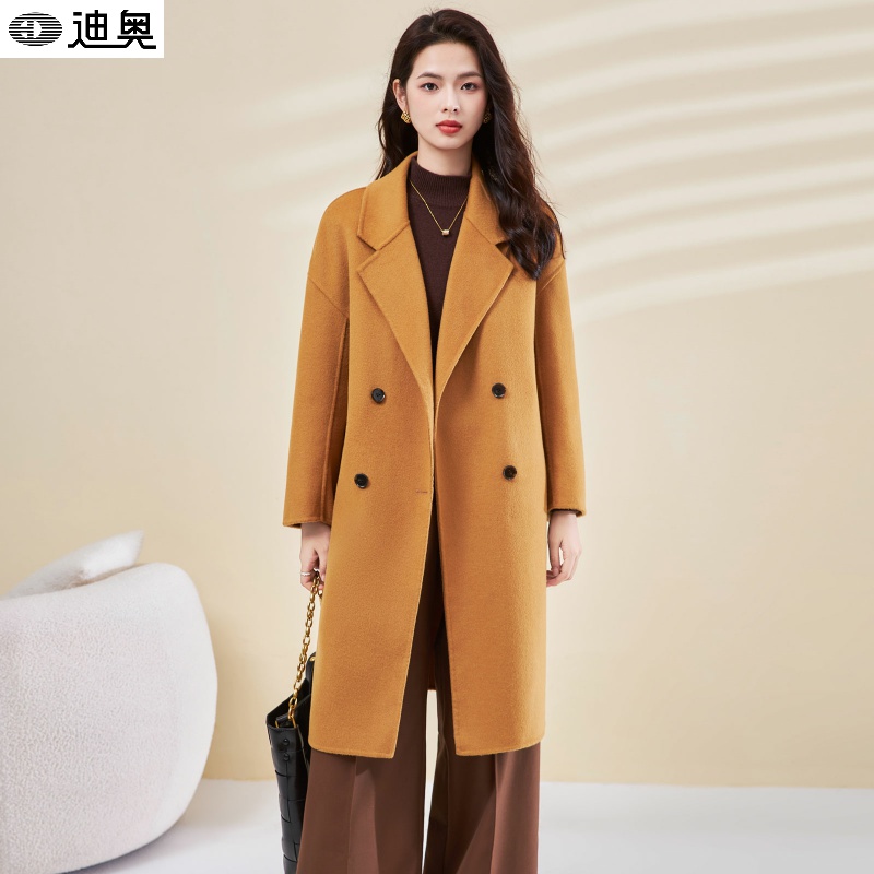 迪奥25秋冬新款时尚洋气毛呢外套