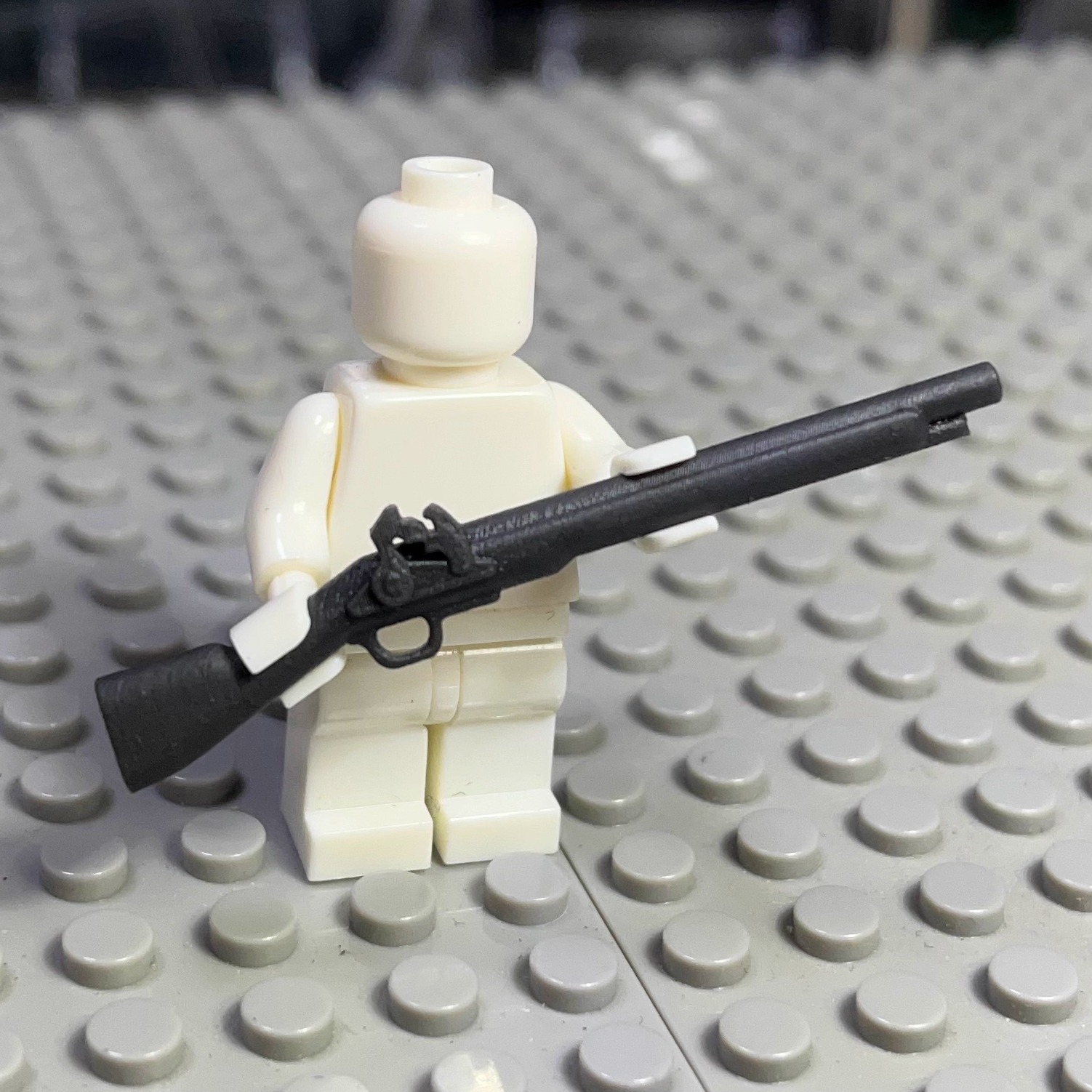 褐贝斯燧发枪 3D打印 积木武器配件 满35包邮