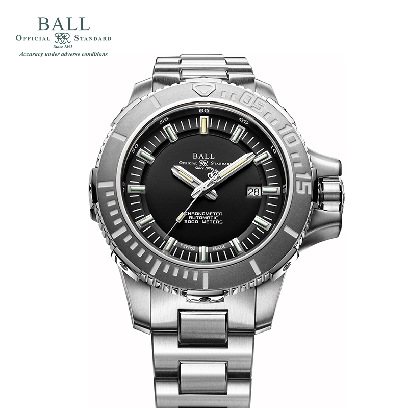 防水3000m 天文台认证 钛金属 自动排氦装置