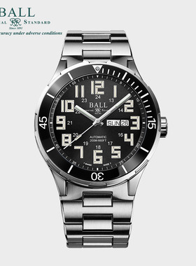 波尔表(BALL)极速勇士系列-星光  DM3050B-S4-BK  43mm 黑色盘面