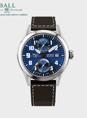 波尔工程师航行者皮带钢带42小时动储显示双时区显示GM2126C