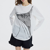 天丝麻凉感松紧腰显瘦裙裤 JfYanYan黑色木耳边短裤 女2026春夏新款