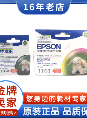 原装爱普生T050 T053黑色彩色S020093 S020110 700750 EX3墨盒