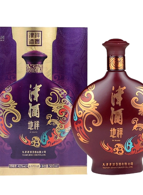 42地祥500ml浓香型白酒津酒