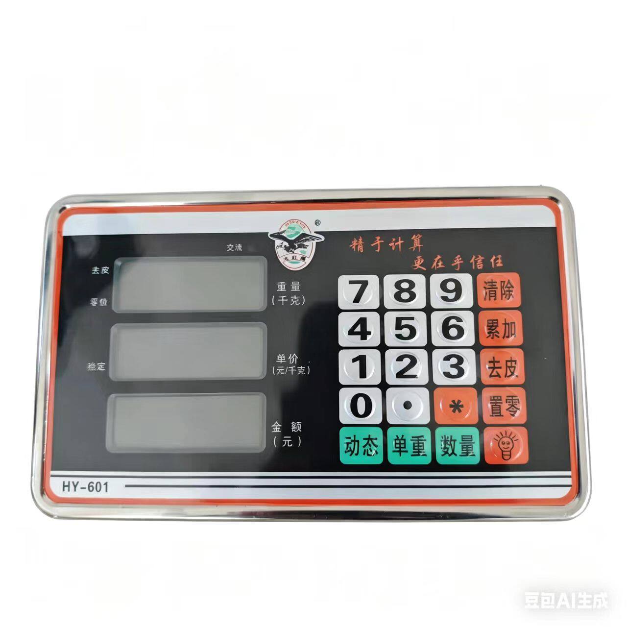hy-601电子秤显示屏仪表头显示器脑袋大红鹰通用防抖计数