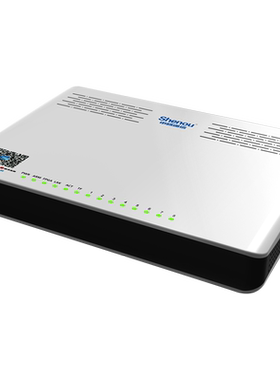 SOC1000-UC50程控交换机IP用户在线8FXO/8FXS申瓯Shenou软交换音视频通信电脑管理64G存储