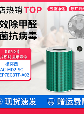 适配小米米家空气净化器滤芯循环风/AC-MD2-SC滤网AFEP7EG3TF-A02