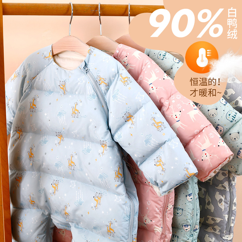 宝宝冬季加厚儿童一岁0度睡袋