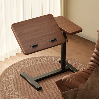 床边桌升降电脑桌可折叠移动书桌客厅沙发边几卧室学习桌子工作台