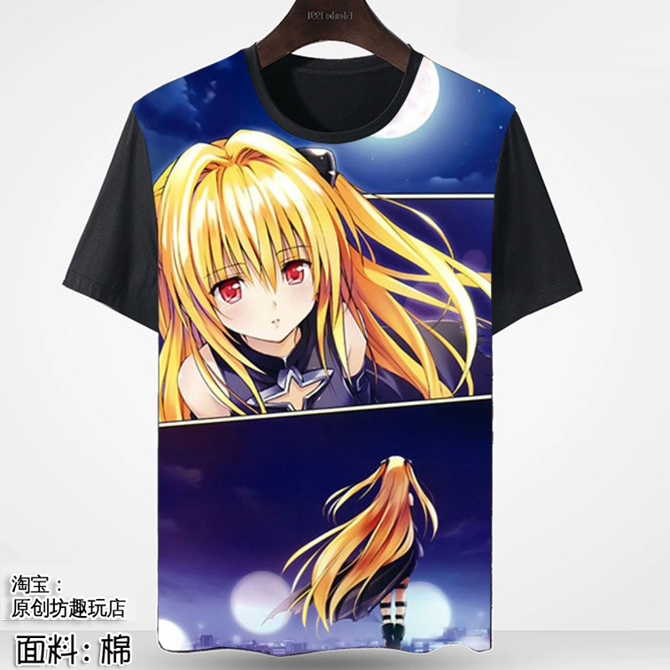 tolove 菈菈梦梦美柑伊芙 周边短袖T恤衣服装夏季半袖体恤定制