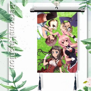 问题儿童都来自异世界 春日周边挂画海报壁画挂轴挂图装饰画