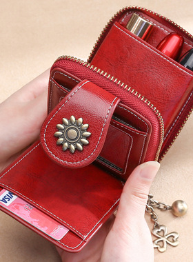 Red envelope makeup bag storage bag for women, hand-held tou