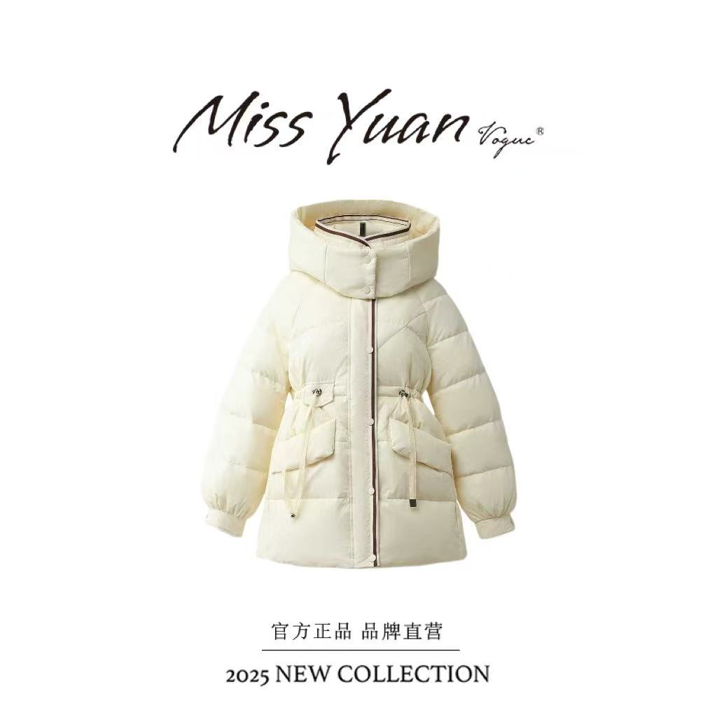 M.Y 媛总中长款羽绒服收腰显瘦女冬季新款防风时尚XB3075