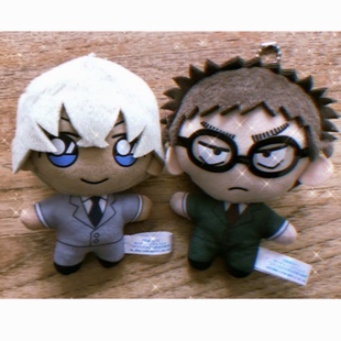 安室透降谷零波本西服风见柯南毛绒公仔玩偶挂件娃娃钥匙扣努努