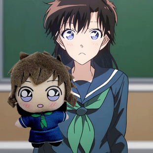 中森青子努努黑羽快斗柯南周边怪盗基德毛绒公仔玩偶挂件娃娃动漫