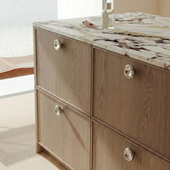 轻奢派高级感银色柜门拉手单孔明装 陶瓷衣柜抽屉橱柜把手现代简约