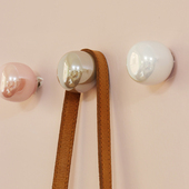 法式 轻奢糖果挂衣钩衣柜侧面衣帽间单个高端衣服包包挂钩衣钩单钩