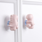 新款 免打孔恐龙男孩现代简约高档儿童房橱柜子陶瓷卡通小把手免钉