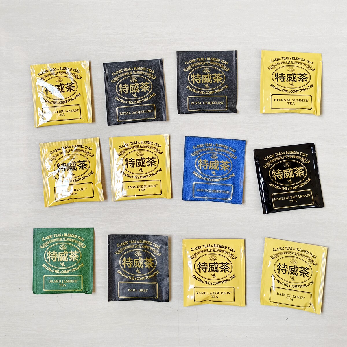 五星级酒店 1837 特威英式红茶茉莉绿茶伯爵乌龙波本香草奶韵茶包图片