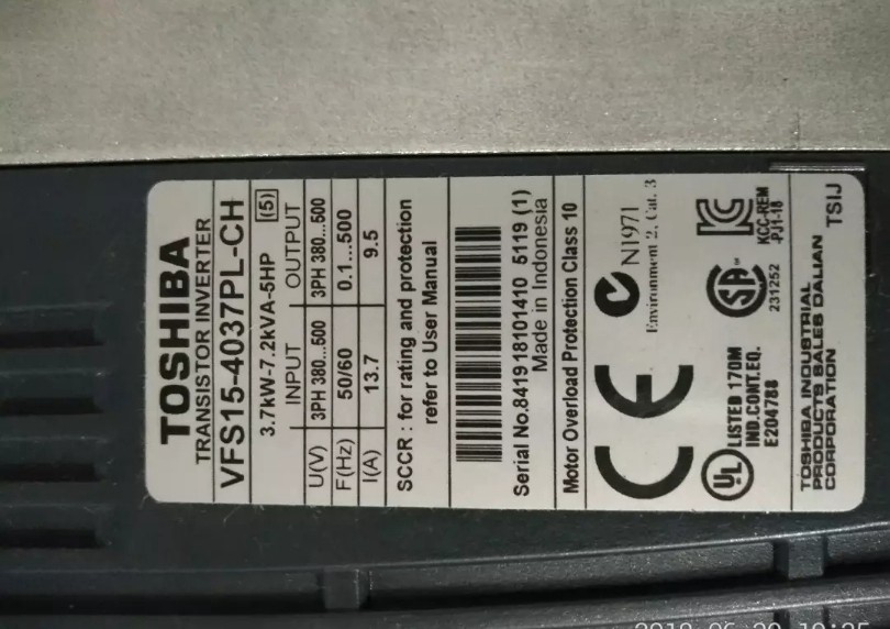 VFS15-4037PL-CH东芝变频器