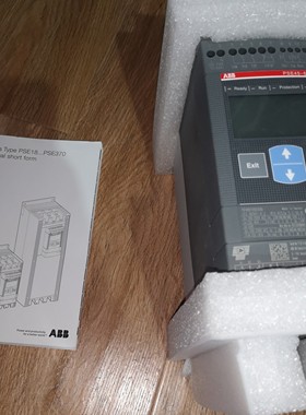 ABB全新软启动器PSE142-600-70易用型软起75KW