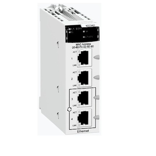 施耐德BMXNOC0401E支架 100M4RJ45Ethernet口
