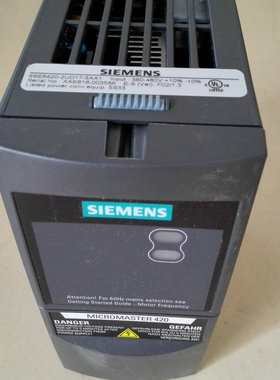 西门子变频器6SE6430-2AD37-5FA0 75kw380-480V现货销售