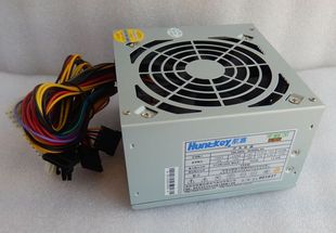 包邮航嘉冷静王至强版350W台式机箱电脑电源 电脑主机电源静音