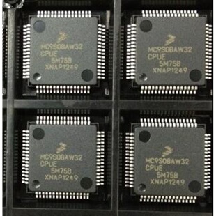 MC9S08AW32CPUE 汽车IC 微控制器 智能车芯片 QFP-64