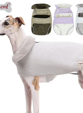 doglemi户外防水宠物软软面包服背心简约防风保暖冬天狗夹克服装