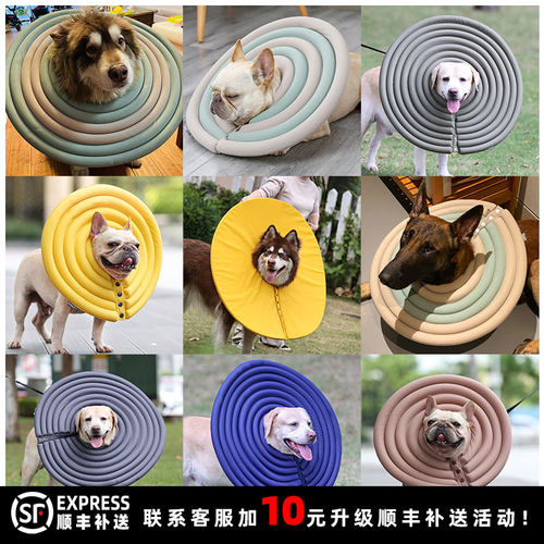 伊丽莎白圈大型犬加深高效防舔
