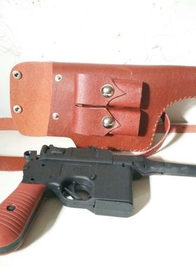 表演道具枪驳壳枪红军八路军手枪王八盒子枪道具舞台演出塑料手枪