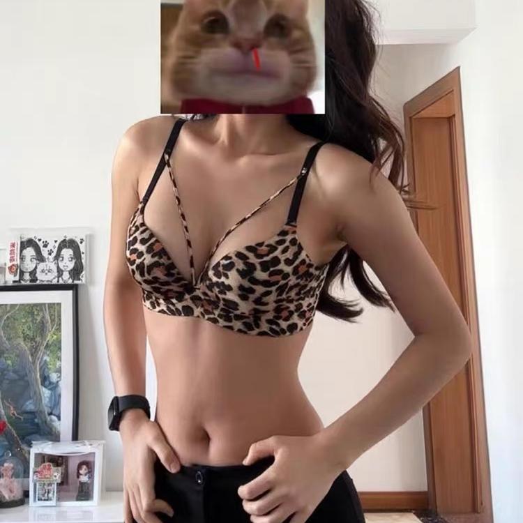 古早氛围感性感内衣女小胸聚拢