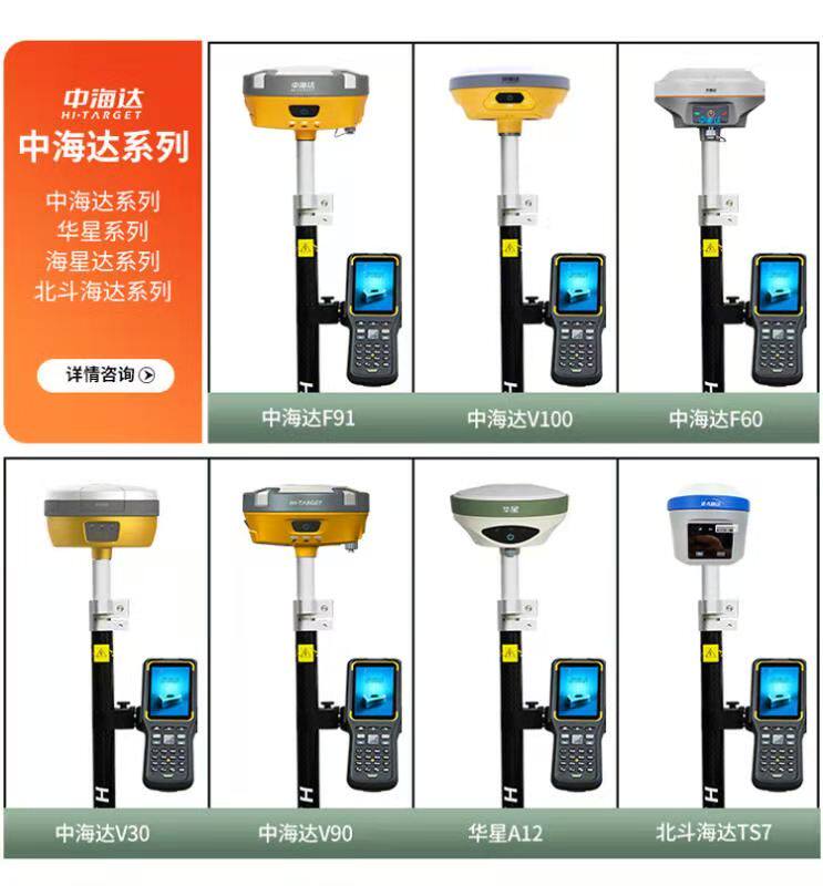 中海达华测南方三鼎思拓力天宇